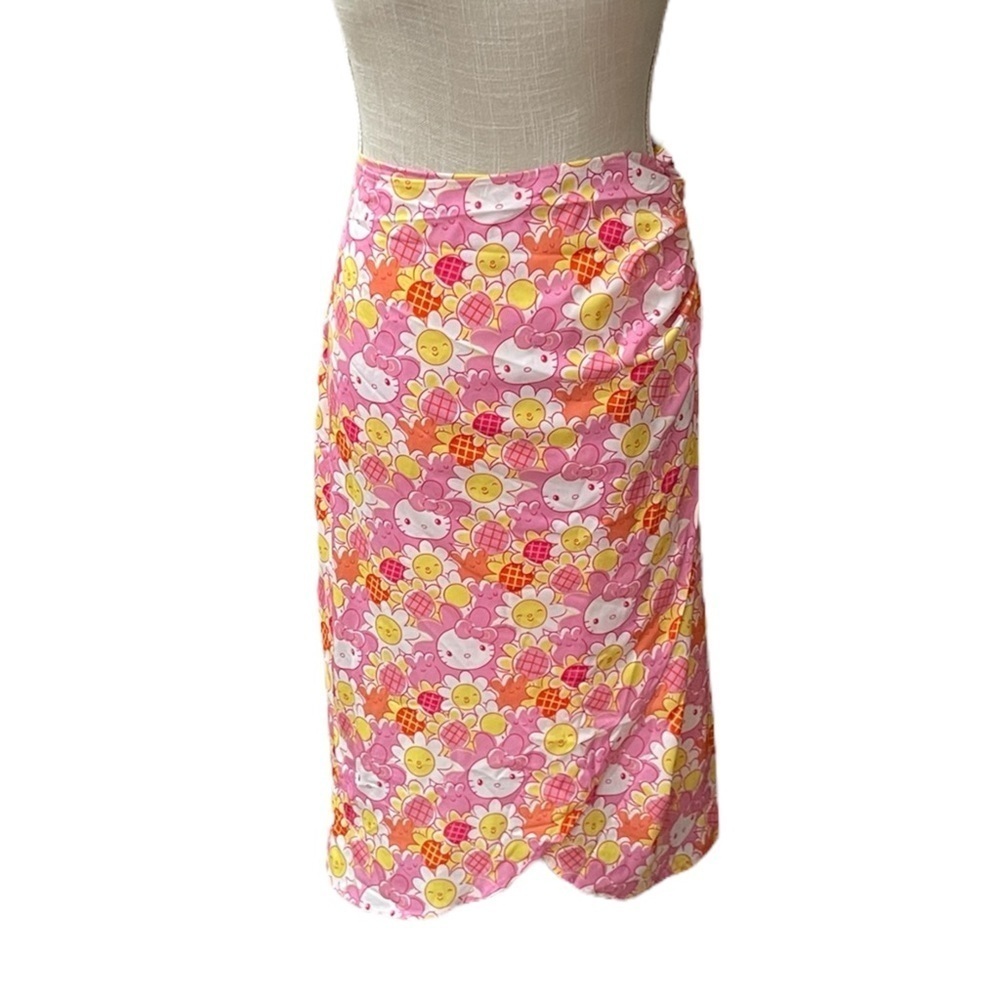 Hello Kitty SHEIN New Pink Wrap Skirt Women’s Size 2XL
